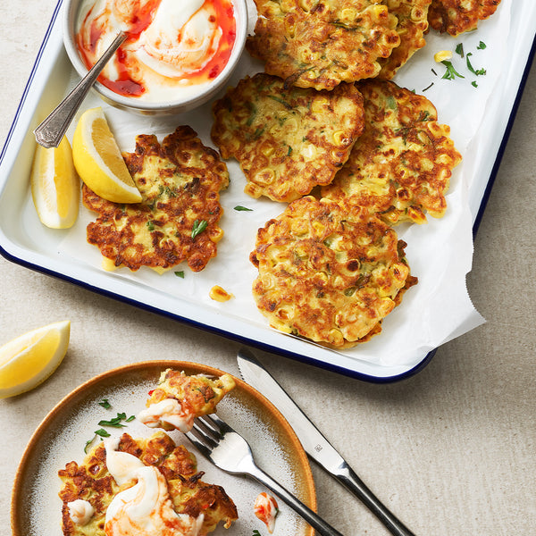 Easy Corn Fritters Recipe | EasiYo Yogurt EU - EasiYo EU