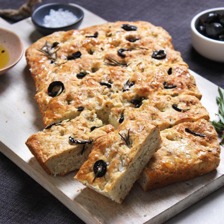 Easy Yogurt Focaccia