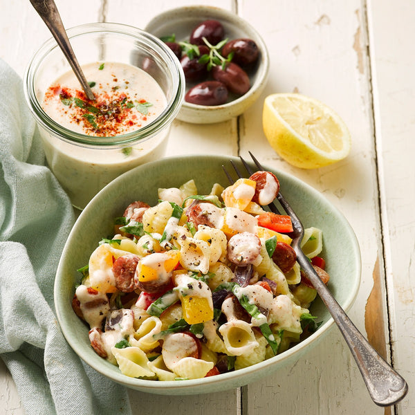 Pasta Salad with Smoked Paprika & Herb Dressing - EasiYo EU