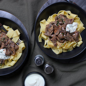 Beef Stroganoff