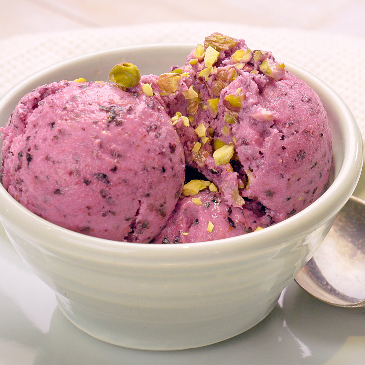 Blueberry Frozen Yogurt