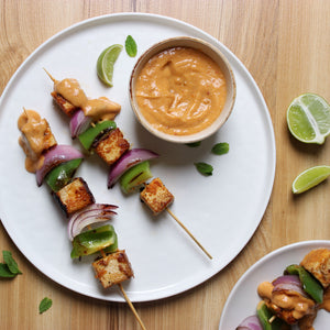 Peanut Satay Kebabs