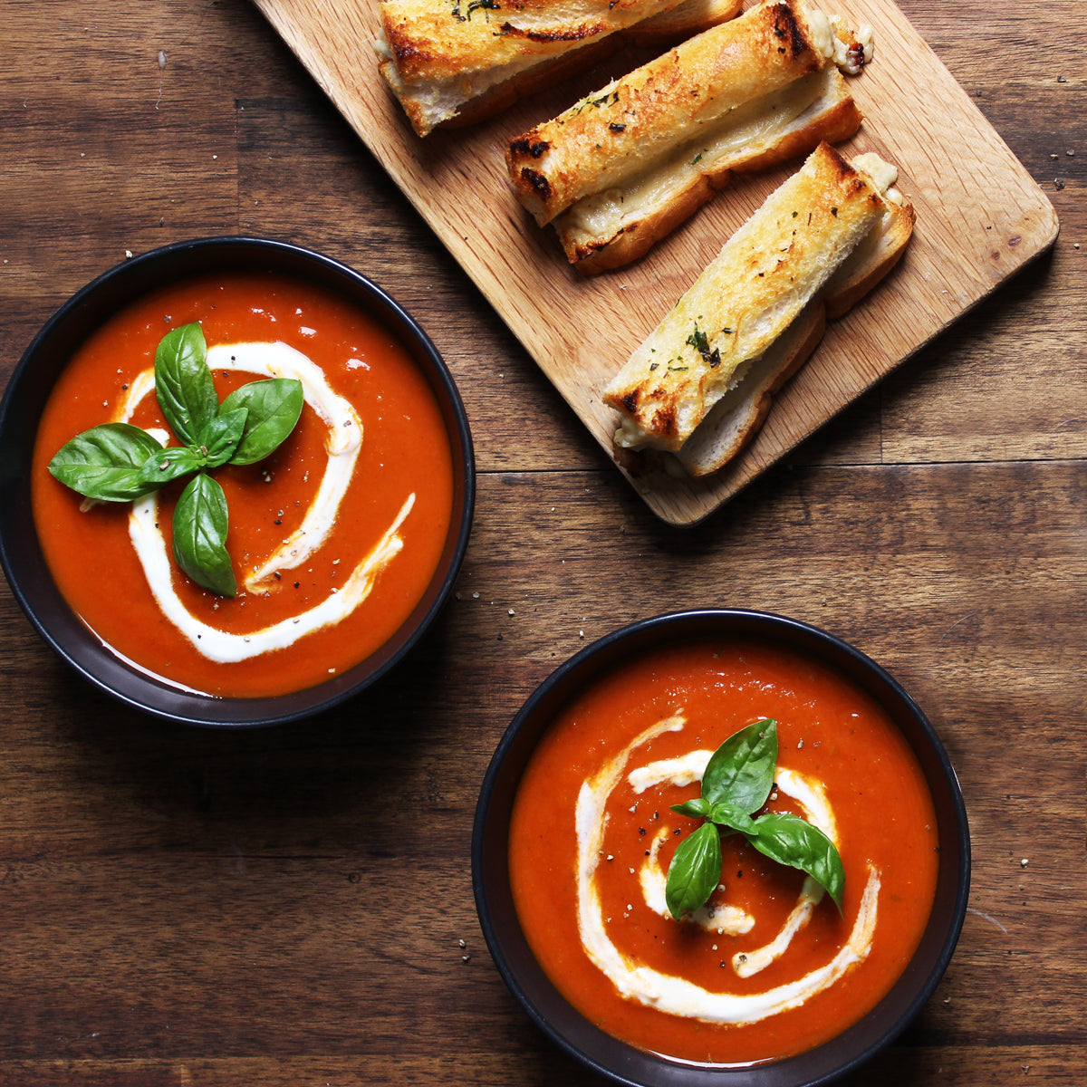 Creamy Tomato & Capsicum Soup
